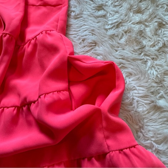 Amanda Uprichard Pruitt Dress in Pink Lacquer - Size Small - Picture 5 of 6